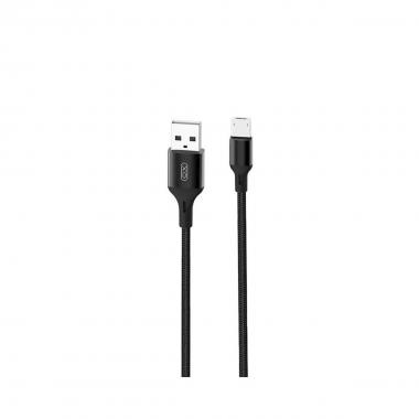 Xo cable nb143 usb - microusb 2,0 m 2,4a black