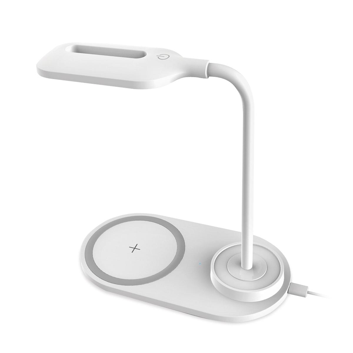 Platinet desk lamp wireless charger 5w white