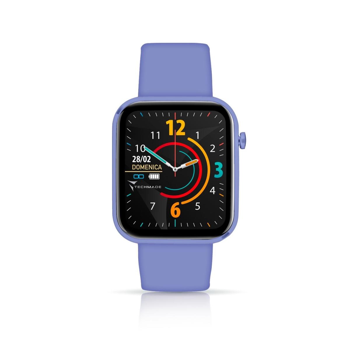 TECHMADE HAVA SMARTWATCHCON FRAME IN ALLUMINIO 1.68" VIOLET