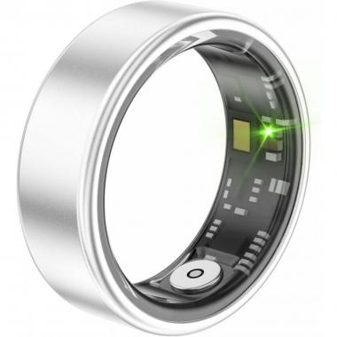 Smart ring bea-fone felixx sr6 ultra-leggero e resistente in acciao. ip68 g-sensor size 59,5mm #9 colore silver