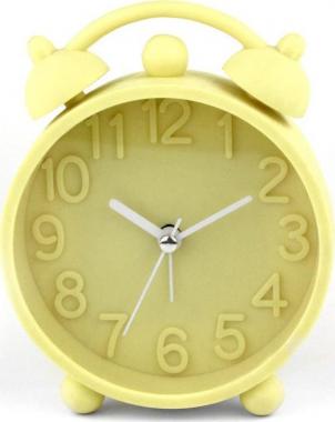 Platinet alarm clock happiness yellow