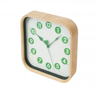Platinet morning wall clock/green