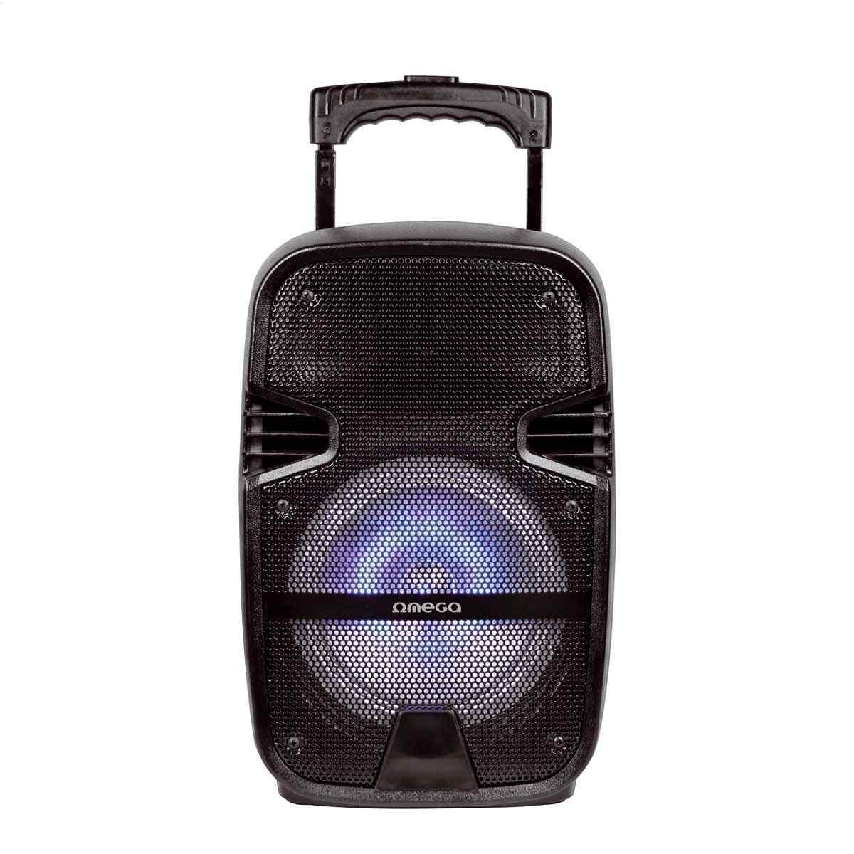 Omega speaker og83 20w disco fm bluetooth karaoke with microphone [44168]