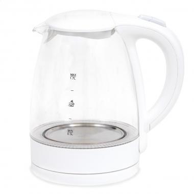 Platinet electic kettle led 220-240v white